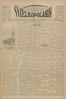 Wielkopolanin : organ urzędowy Unii Świętego Józefa w Pittsburgu, PA. R.9, No 41 (10 października 1907)