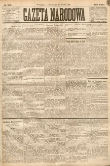 Gazeta Narodowa. 1887, nr 216