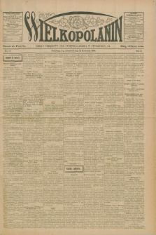 Wielkopolanin : organ urzędowy Unii Świętego Józefa w Pittsburgu, PA. R.10, No. 17 (23 kwietnia 1908)