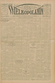 Wielkopolanin : organ urzędowy Unii Świętego Józefa w Pittsburgu, PA. R.10, No. 19 (7 maja 1908)