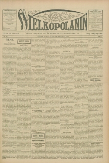 Wielkopolanin : organ urzędowy Unii Świętego Józefa w Pittsburgu, PA. R.10, No. 26 (25 czerwca 1908)