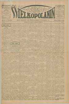 Wielkopolanin : organ urzędowy Unii Świętego Józefa w Pittsburgu, PA. R.10, No. 31 (30 lipca 1908)