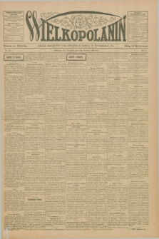 Wielkopolanin : organ urzędowy Unii Świętego Józefa w Pittsburgu, PA. R.10, No. 33 (13 sierpnia 1908)