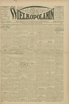 Wielkopolanin : organ urzędowy Unii Świętego Józefa w Pittsburgu, PA. R.10, No. 37 (10 września 1908)