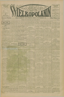 Wielkopolanin : organ urzędowy Unii Świętego Józefa w Pittsburgu, PA. R.10, No. 45 (5 listopada 1908)