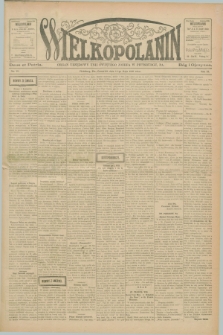 Wielkopolanin : organ urzędowy Unii Świętego Józefa w Pittsburgu, PA. R.11, No. 19 (13 maja 1909)