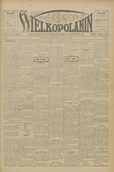 Wielkopolanin : organ urzędowy Unii Świętego Józefa w Pittsburgu, PA. R.11, No. 27 (8 lipca 1909)