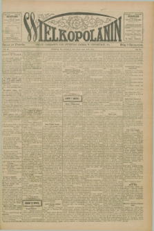 Wielkopolanin : organ urzędowy Unii Świętego Józefa w Pittsburgu, PA. R.11, No. 30 (29 lipca 1909)