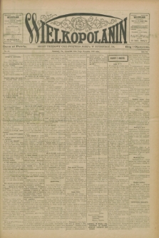 Wielkopolanin : organ urzędowy Unii Świętego Józefa w Pittsburgu, PA. R.11, No. 37 (16 września 1909)