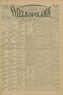 Wielkopolanin : organ urzędowy Unii Świętego Józefa w Pittsburgu, PA. R.12, No 4 (27 stycznia 1910)