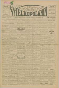 Wielkopolanin : organ urzędowy Unii Świętego Józefa w Pittsburgu, PA. R.12, No 20 (19 maja 1910)