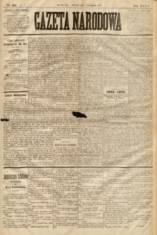 Gazeta Narodowa. 1893, nr 254