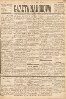 Gazeta Narodowa. 1887, nr 258