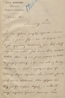 Korespondencja Józefa Bohdana Zaleskiego z lat 1823–1886. T. 6, Habich – Jankowski