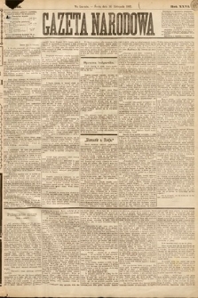 Gazeta Narodowa. 1887, nr 261