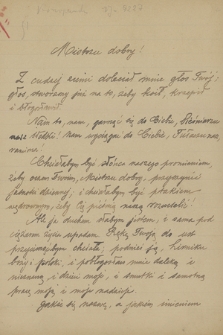 Korespondencja Józefa Bohdana Zaleskiego z lat 1823-1886. Odpisy listów T. 7, Kon-Kr