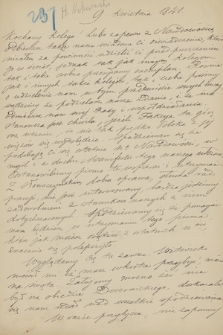Korespondencja Józefa Bohdana Zaleskiego z lat 1823-1886. Odpisy listów T. 9, N-O