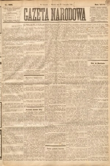 Gazeta Narodowa. 1887, nr 266