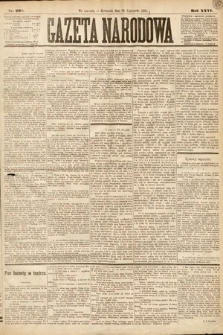 Gazeta Narodowa. 1887, nr 268