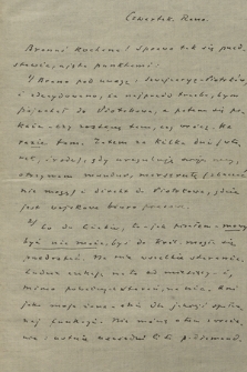 Listy Władysława Orkana do rodziny. [T. 6: Listy do Bronisławy z Chajkowskich Smreczyńskiej, 1. v. Folejewskiej, swej drugiej żony, z lat 1915-1920]