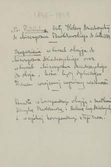 Listy Heleny z Dzieduszyckich Pawlikowskiej. T. 1, Listy do męża, Mieczysława Pawlikowskiego z lat 1846-1861