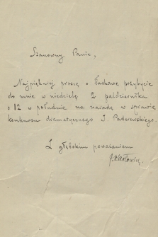 Korespondencja Mariana Gawalewicza z lat 1876-1909. T. 5, Karczewska – Krausharowa