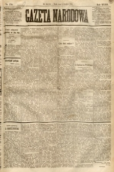 Gazeta Narodowa. 1893, nr 279