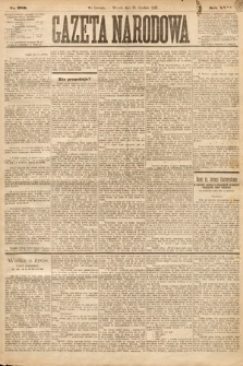 Gazeta Narodowa. 1887, nr 289