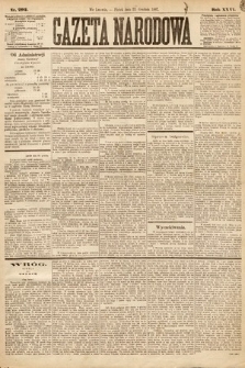 Gazeta Narodowa. 1887, nr 292