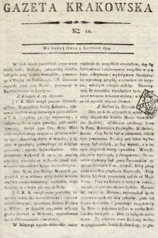 Gazeta Krakowska. 1804, nr 10