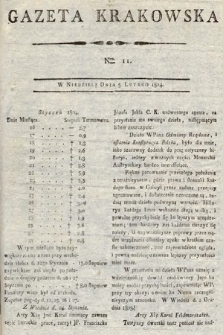 Gazeta Krakowska. 1804, nr 11