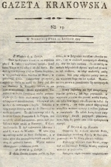 Gazeta Krakowska. 1804, nr 13