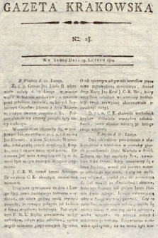 Gazeta Krakowska. 1804, nr 18