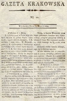 Gazeta Krakowska. 1804, nr 22