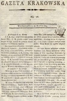 Gazeta Krakowska. 1804, nr 26