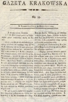 Gazeta Krakowska. 1804, nr 35