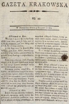 Gazeta Krakowska. 1804, nr 45