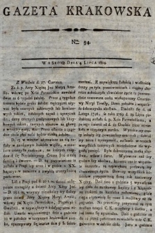 Gazeta Krakowska. 1804, nr 54