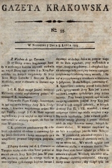 Gazeta Krakowska. 1804, nr 55