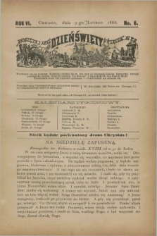 Dzień Święty. R.6, No. 6 (9 lutego 1888)