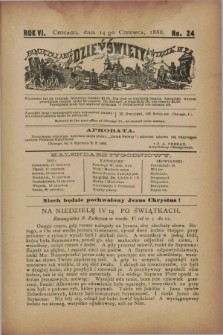 Dzień Święty. R.6, No. 24 (14 czerwca 1888)