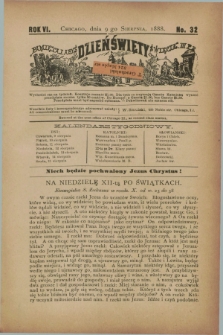 Dzień Święty. R.6, No. 32 (9 sierpnia 1888)