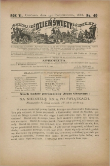 Dzień Święty. R.6, No. 40 (4 października 1888)
