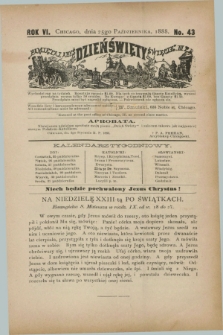 Dzień Święty. R.6, No. 43 (25 października 1888)