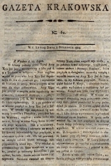 Gazeta Krakowska. 1804, nr 62