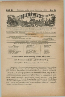 Dzień Święty. R.6, No. 51 (20 grudnia 1888)