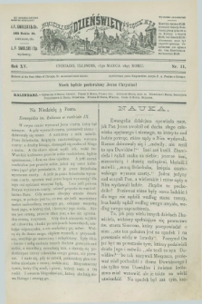 Dzień Święty. R.15, Nr. 11 (18 marca 1897)