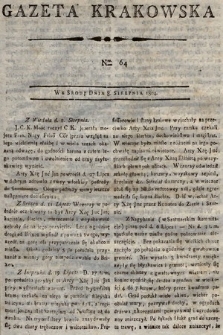 Gazeta Krakowska. 1804, nr 64