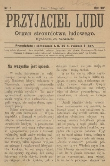 Przyjaciel Ludu : organ Stronnictwa Ludowego. 1902, nr 6