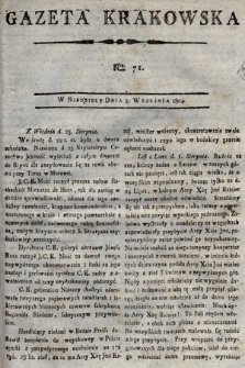 Gazeta Krakowska. 1804, nr 71